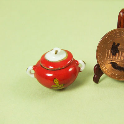 Collectible Red COOKIE JAR - EP 05016